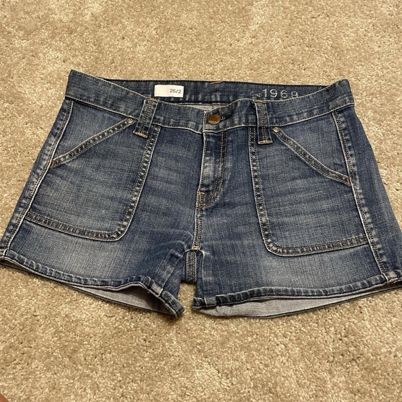 GAP Dark Blue Jean Shorts - Picture 7 of 7